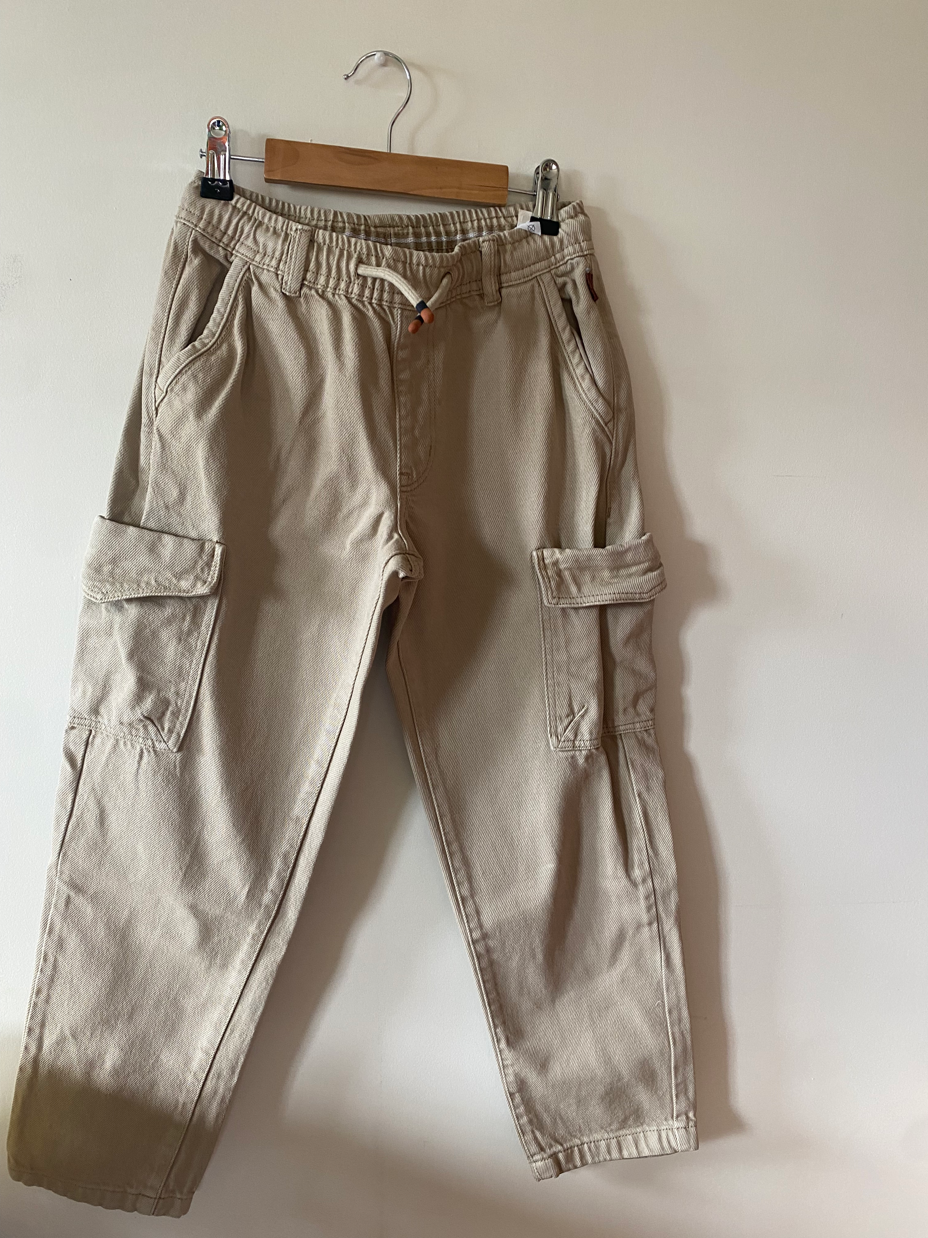 beige cargo jeans broek JBC 146