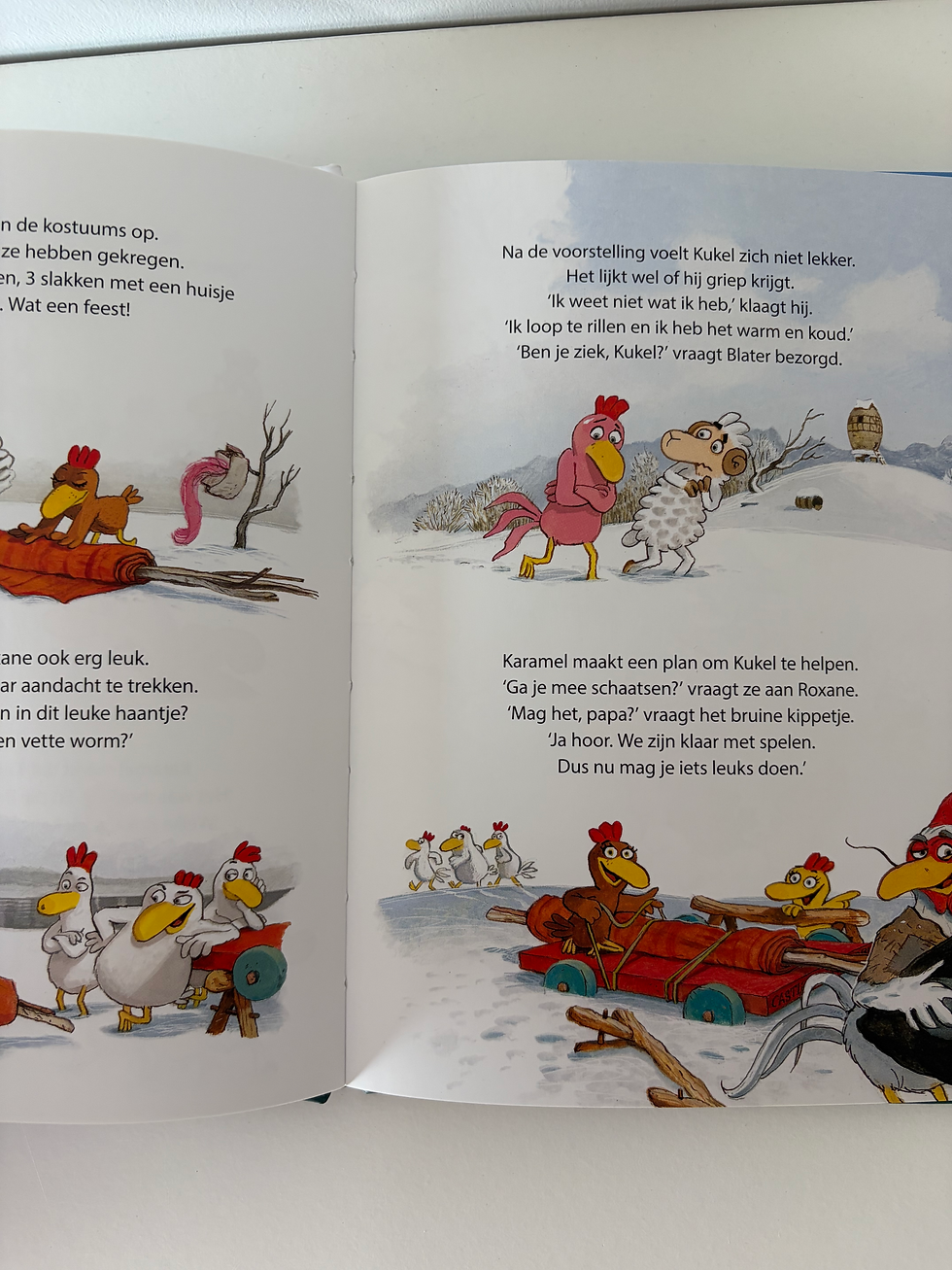 Thumbnail: boeken: De kippetjes, straalverliefd