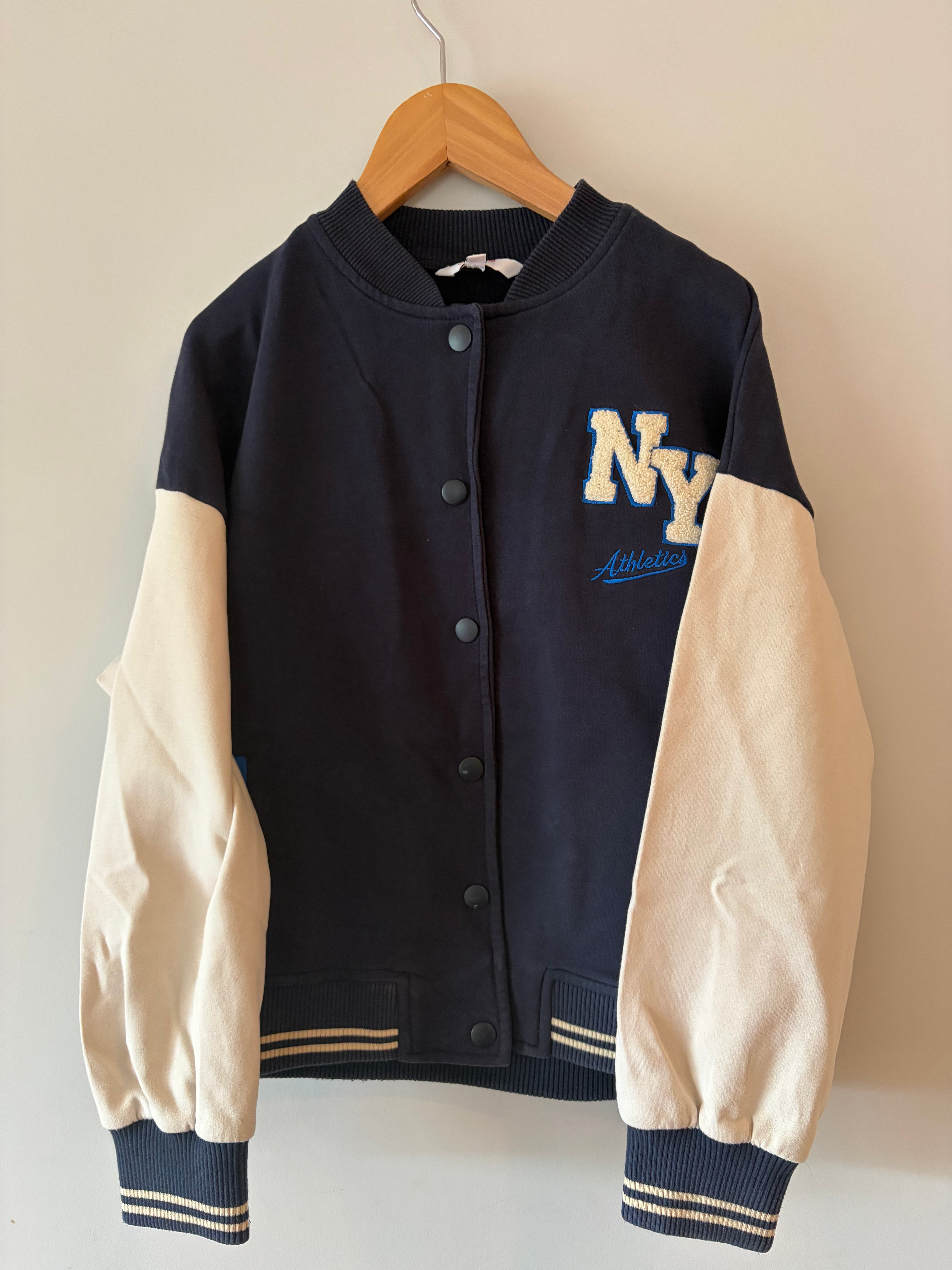 blauw sportief sweatvest JBC 140