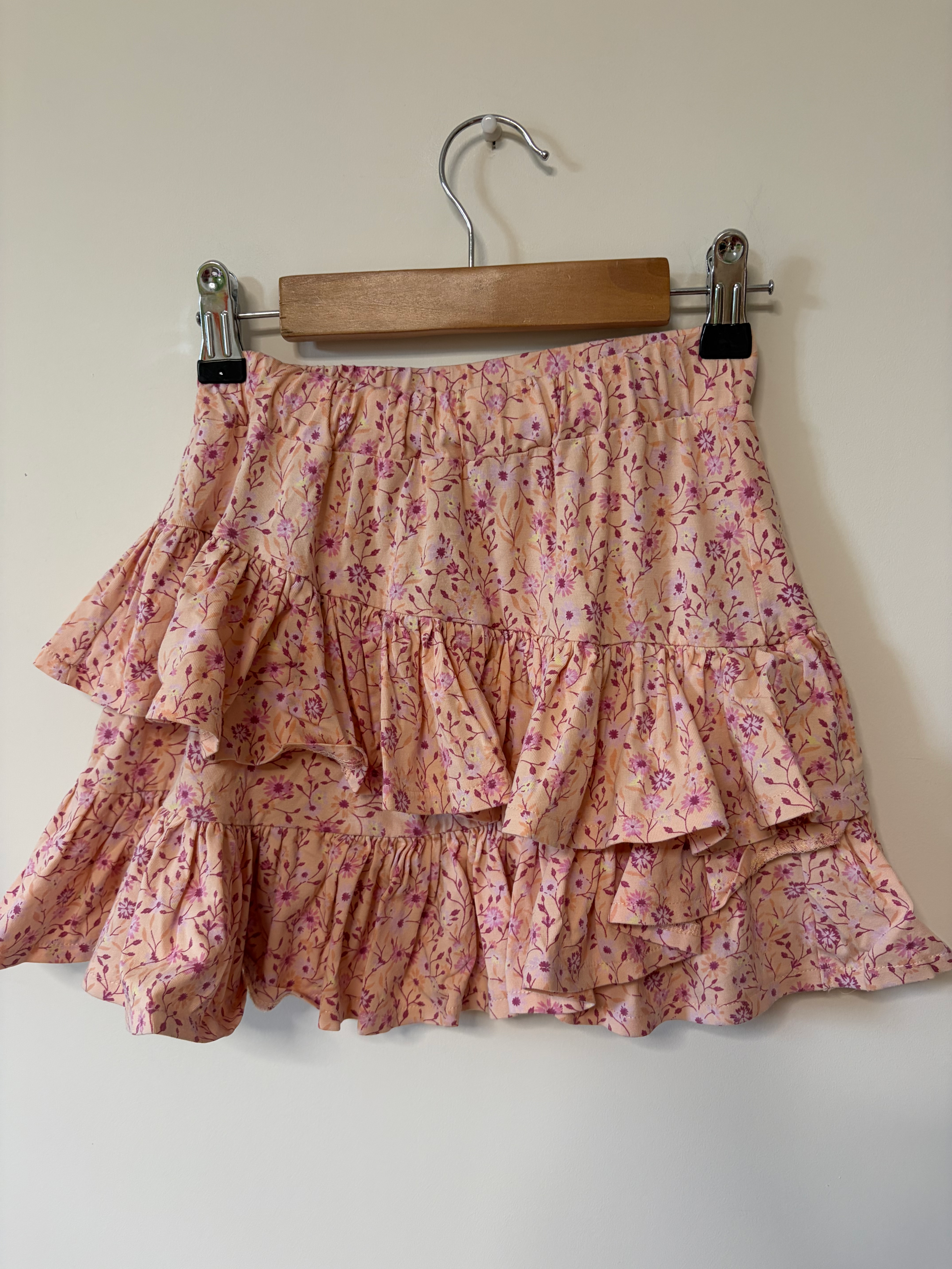 rokje paarse bloemen print minymo 110