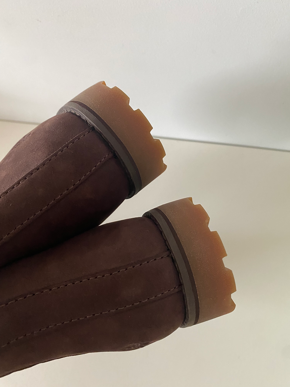 Thumbnail: schoenen: bruine bottines timberland 35