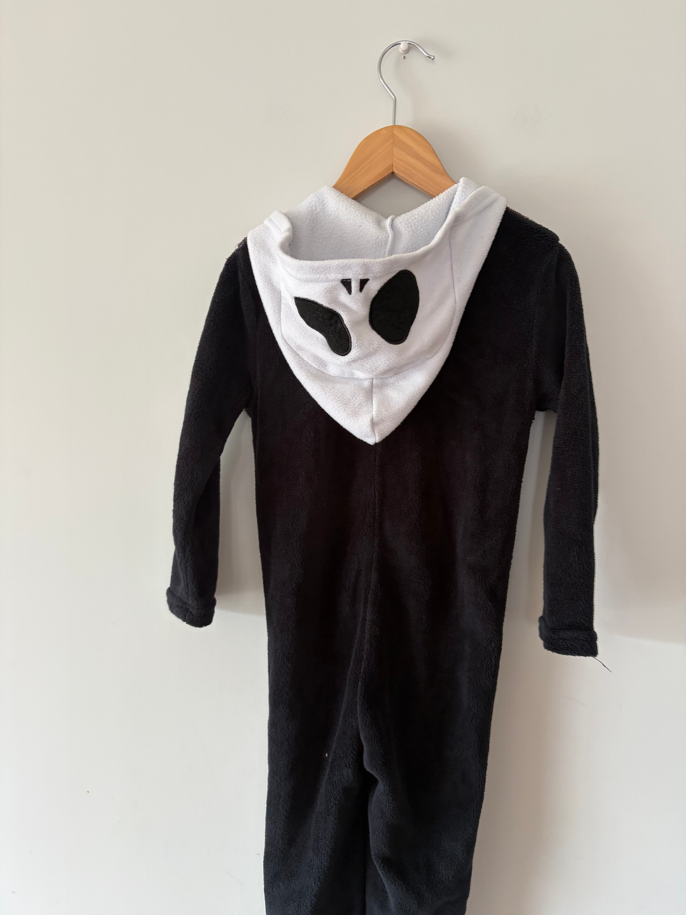 Thumbnail: verkleedkledij: onesie skelet 110/116