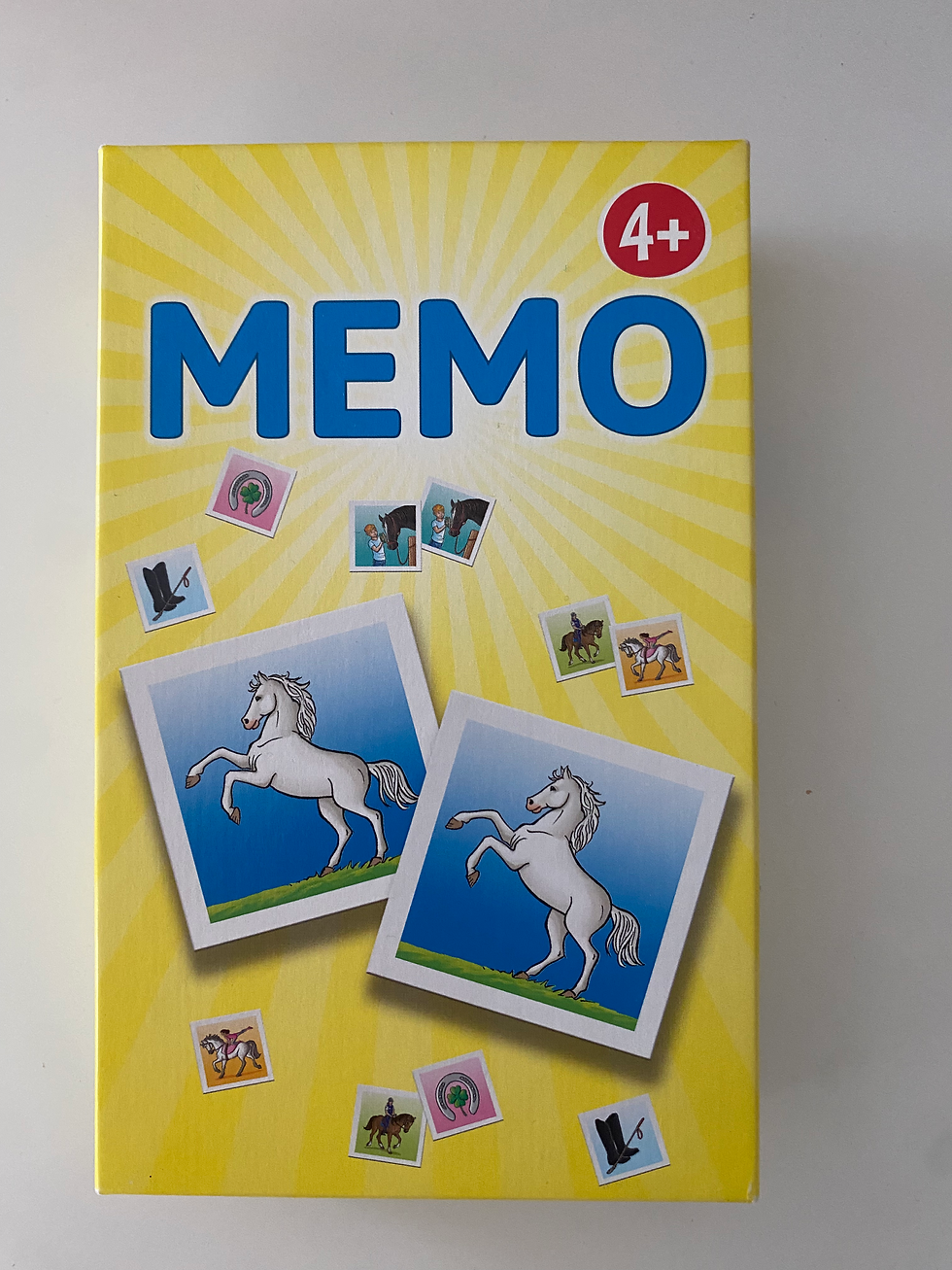 speelgoed: paarden memo