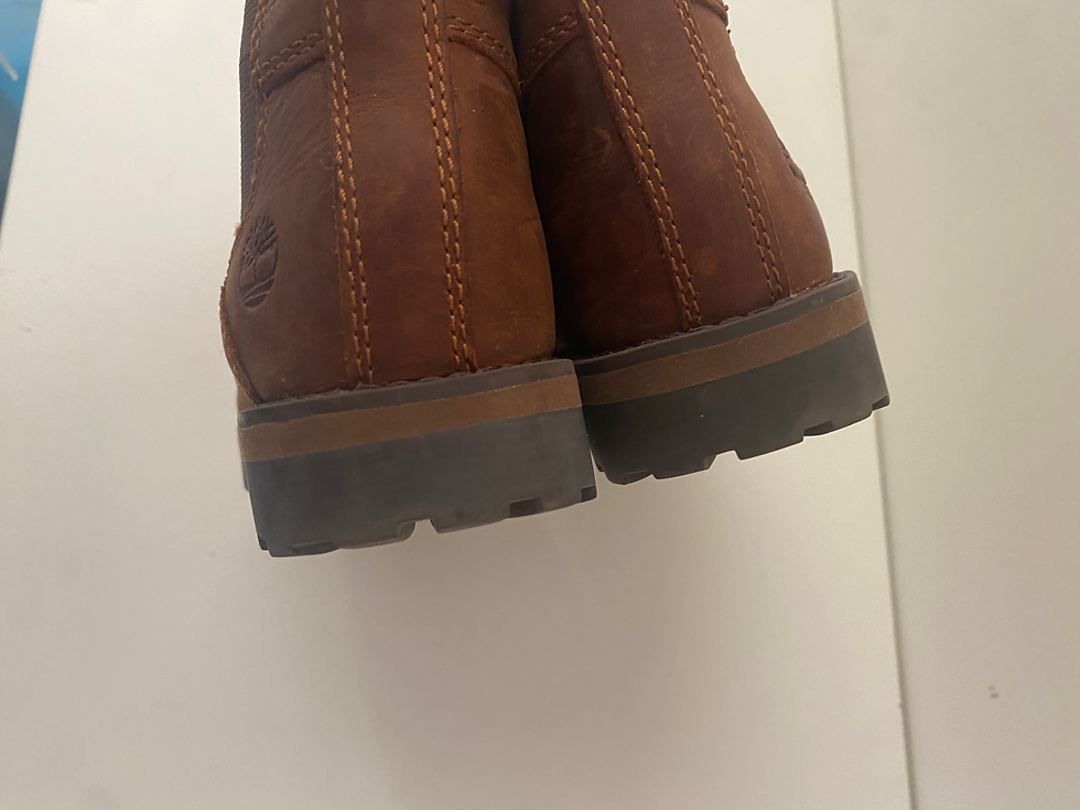 Thumbnail: schoenen: bruine bottines timberland 32
