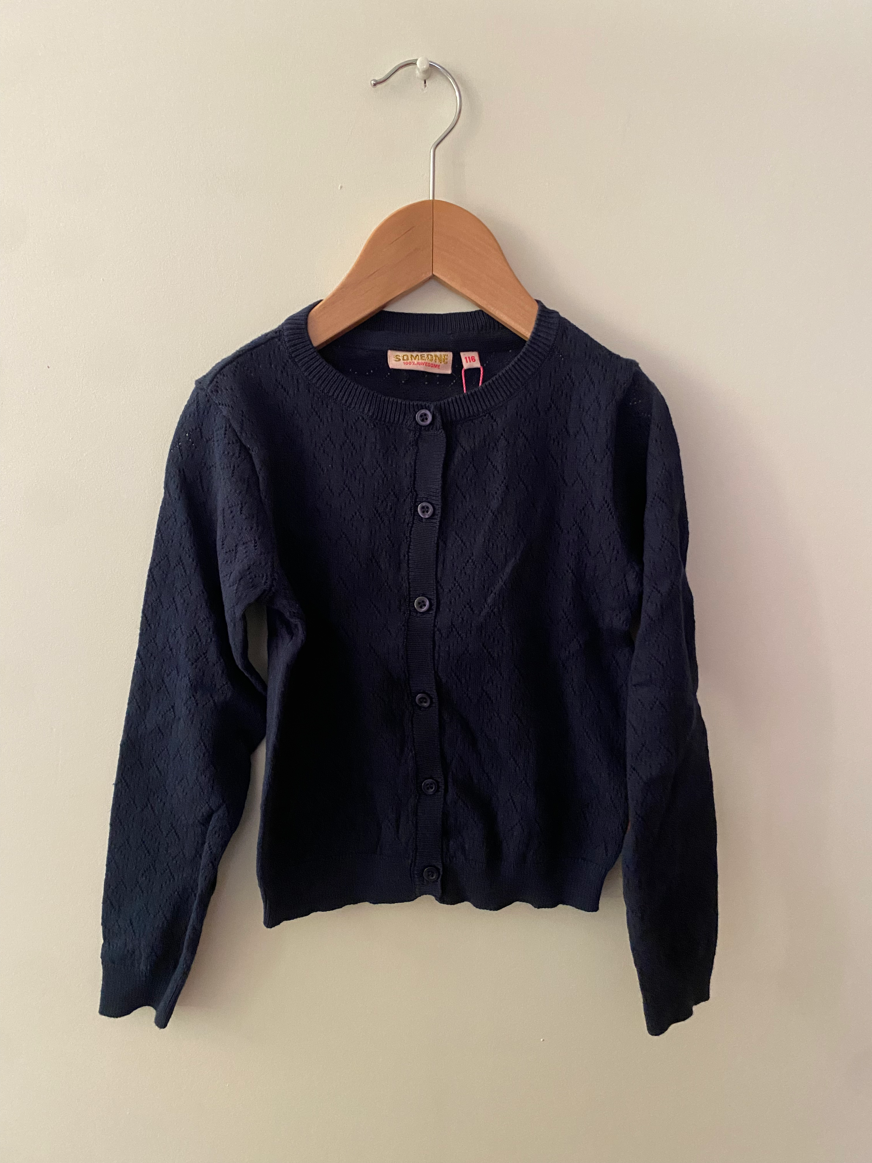 donker blauwe cardigan nieuw someone 116