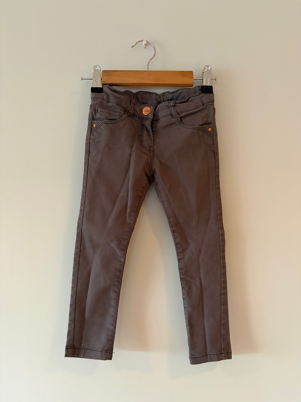 Thumbnail: grijze jeans broek JBC 98