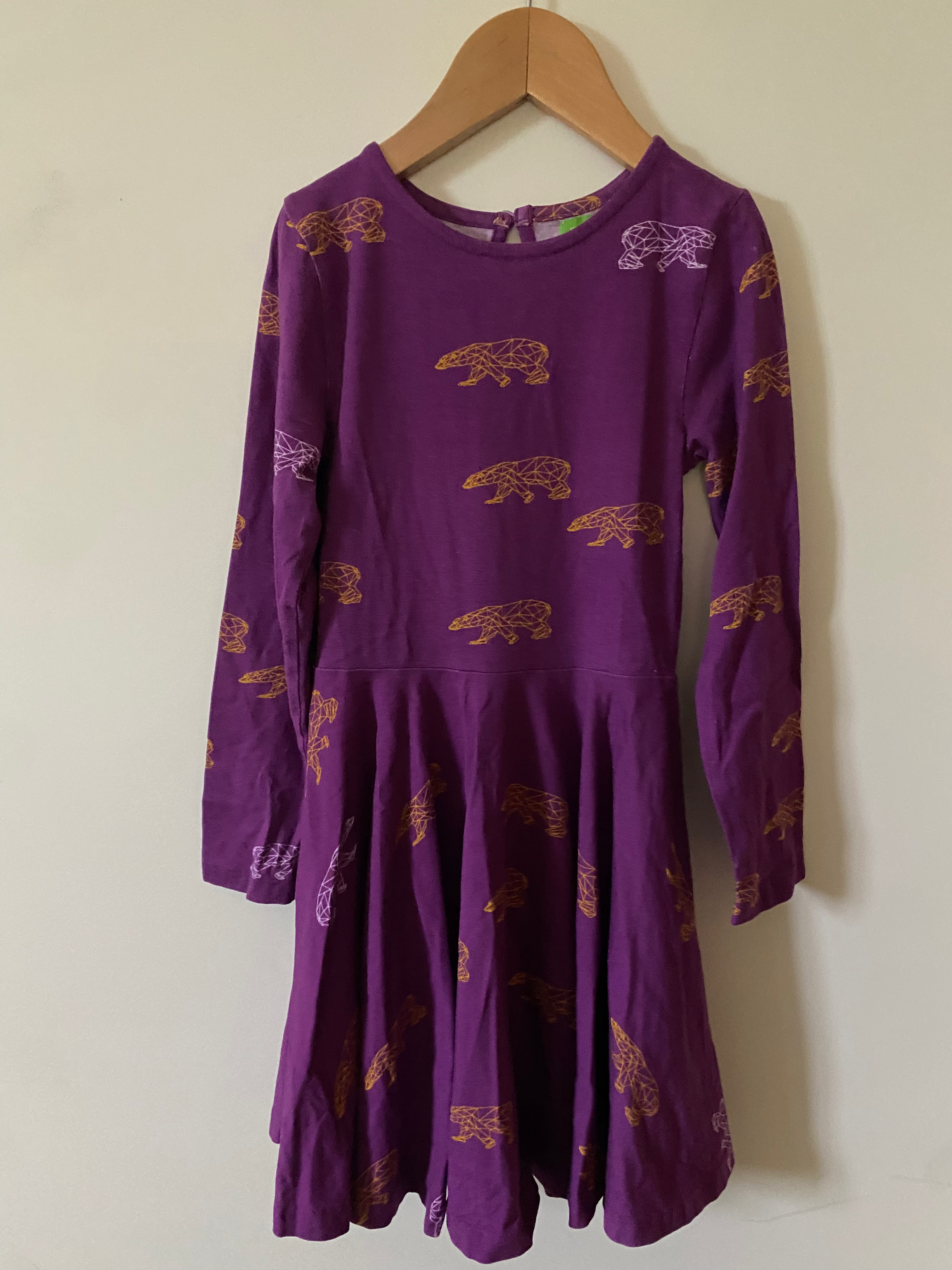 paars kleedje print lily balou 116