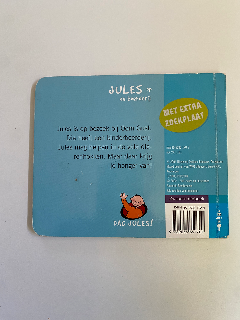 Thumbnail: boeken: Jules op de boerderij