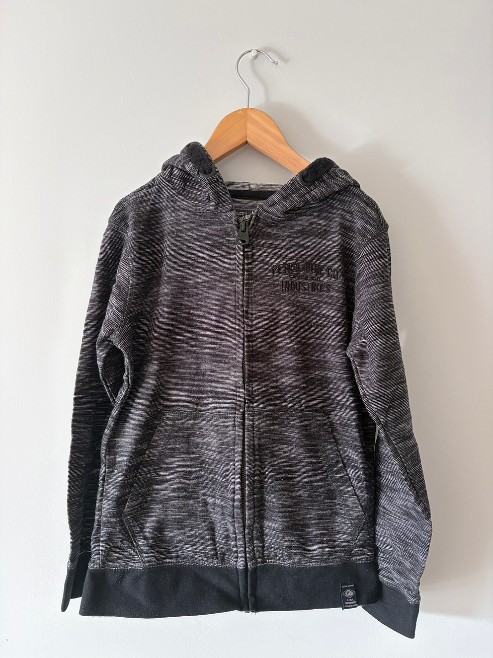 Thumbnail: zwart grijze sweatvest petrol industries 140