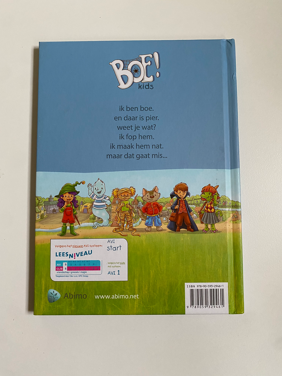 Thumbnail: boeken: De mop van Boe!