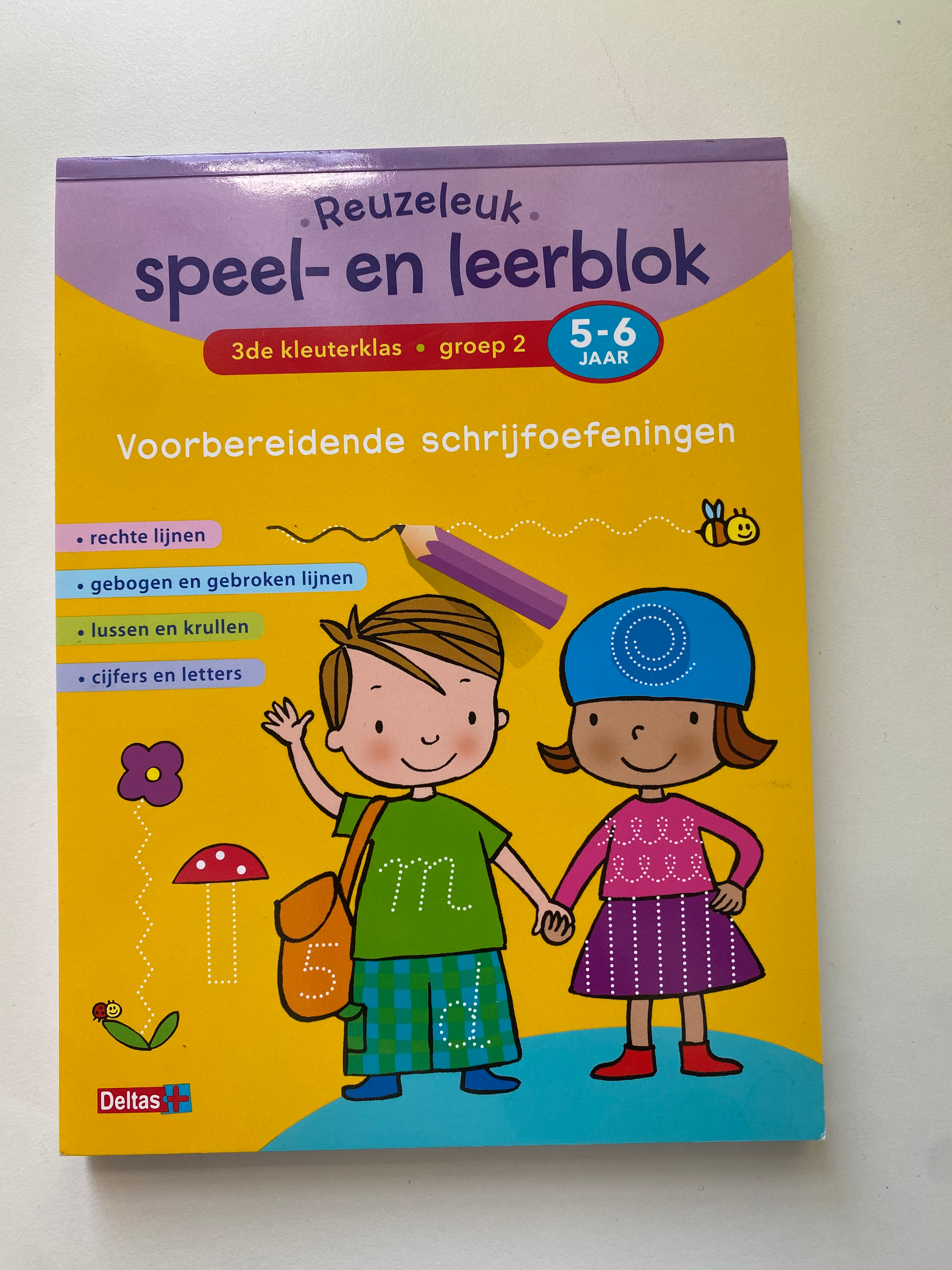 boeken: Reuzeleuk speel- en leerblok 5/6 jaar