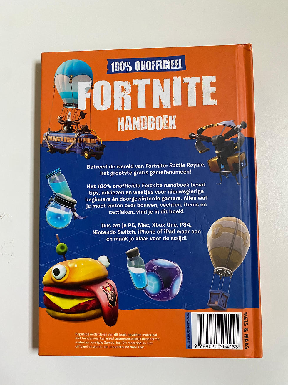 Thumbnail: boeken: Fortnite, handboek