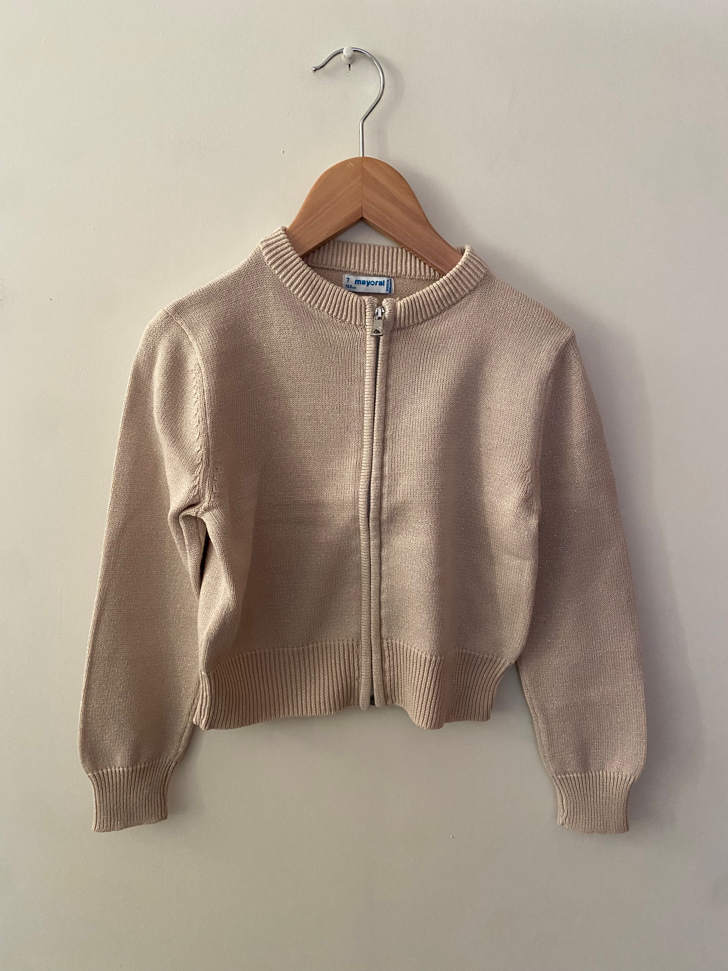 gouden vestje met rits mayoral 122