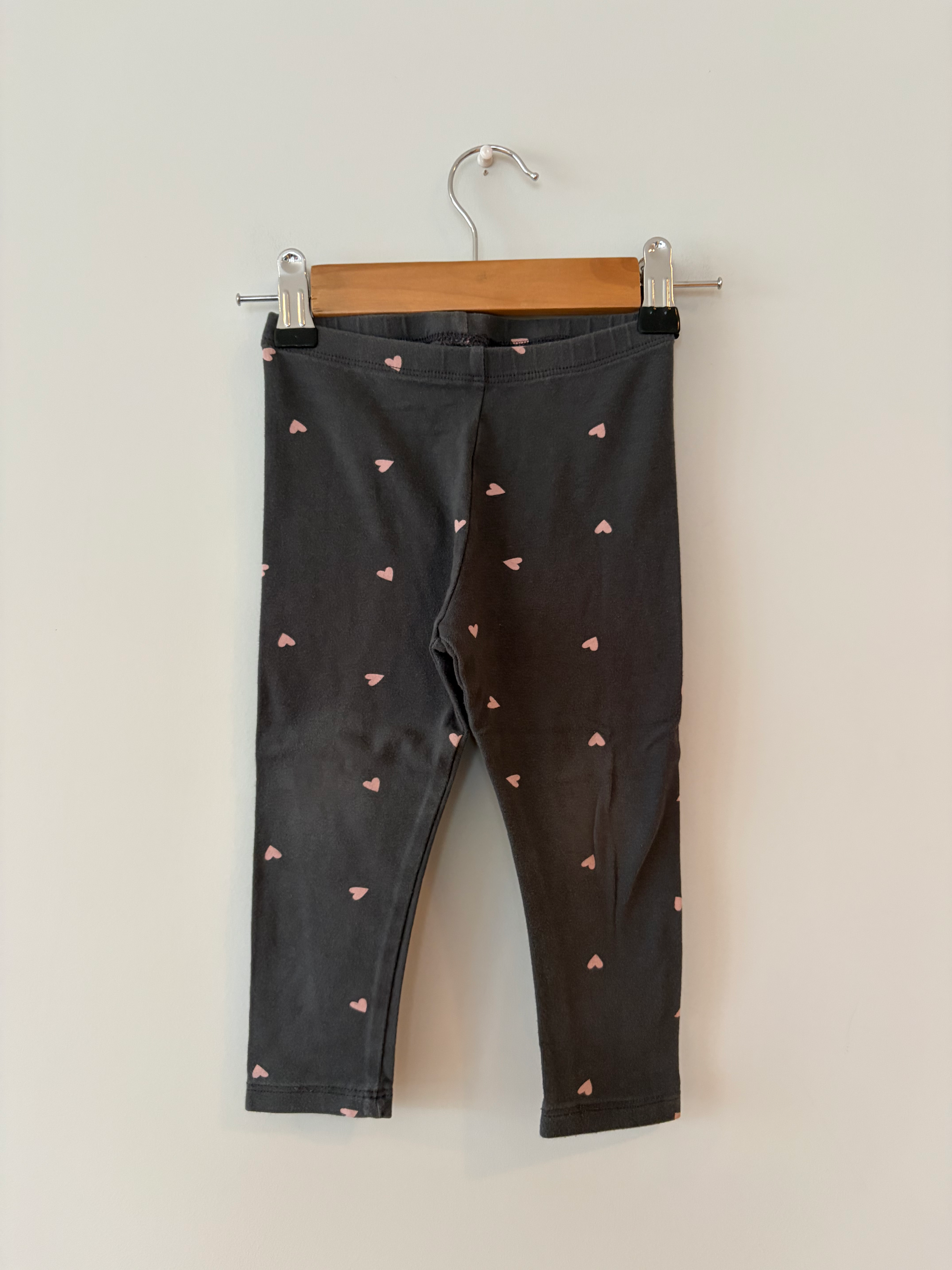 grijs broekje hartjes h&m 86