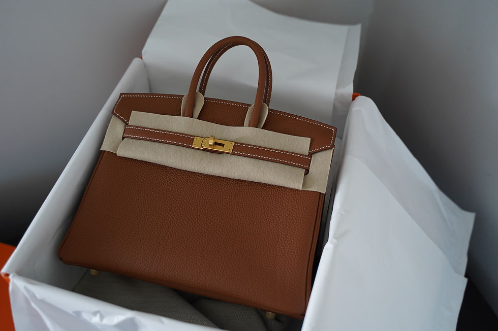 Thumbnail: Hermes Birkin 25 Togo Gold-Gold hardware 