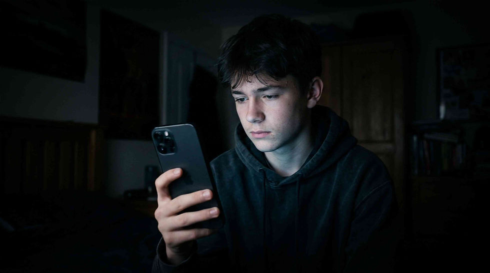teenager screen addiction