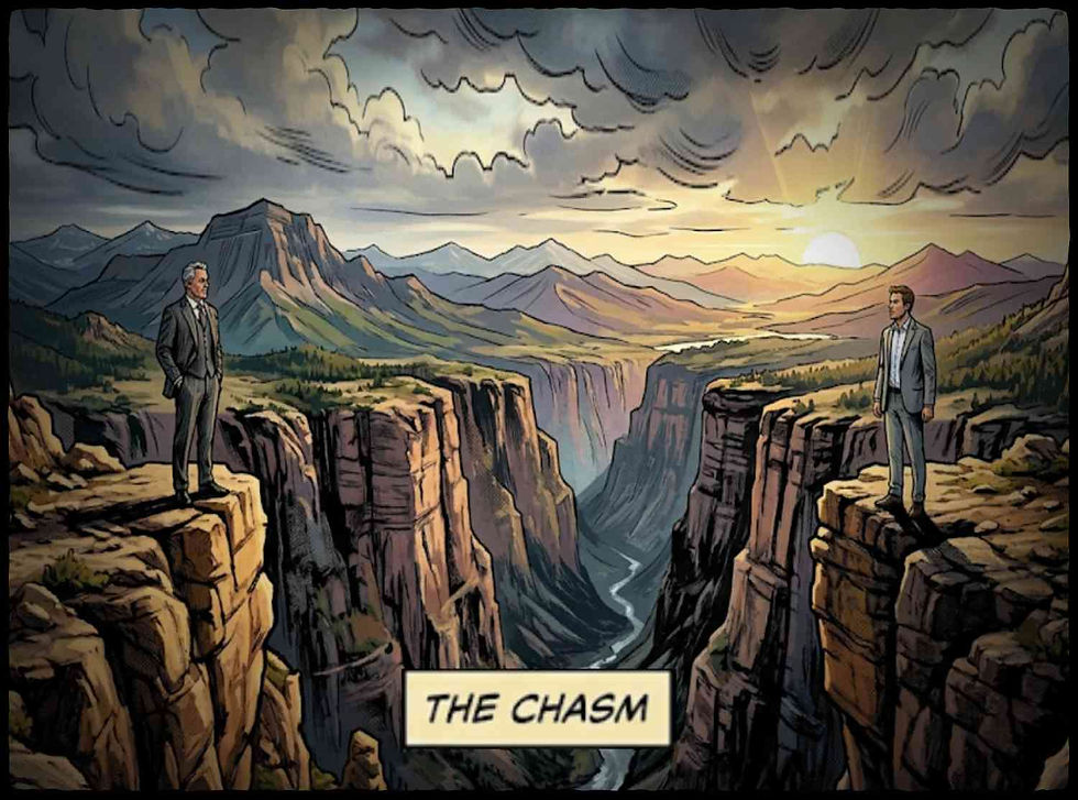 The Leader/Follower Chasm