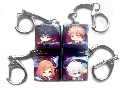 LIMITED EDITION ᴊᴜᴊᴜᴛꜱᴜ ᴋᴀɪꜱᴇɴ Light Up Clicky Keycap