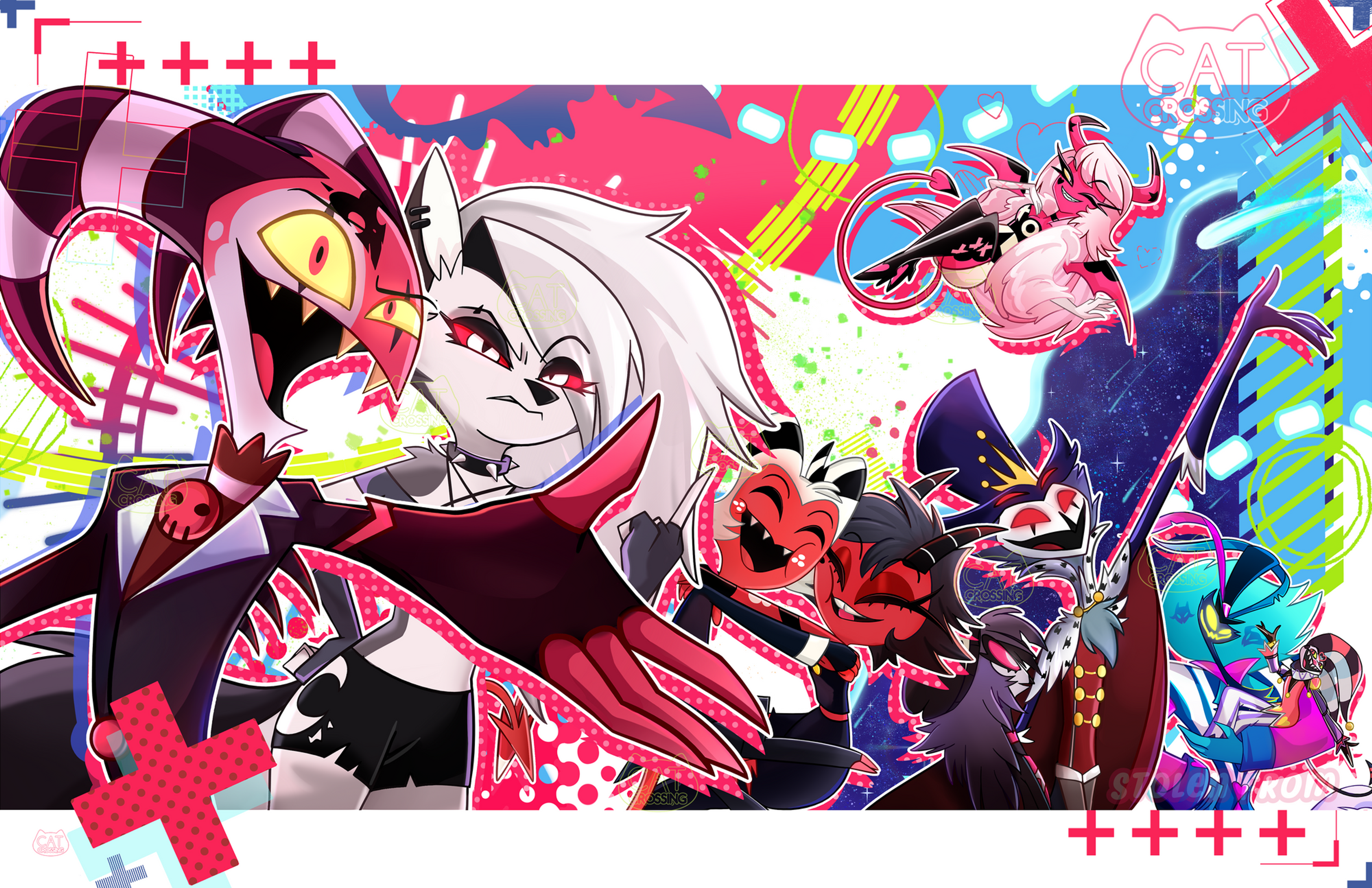 ʜᴇʟʟᴜᴠᴀ ʙᴏꜱꜱ FAN ART PRINT