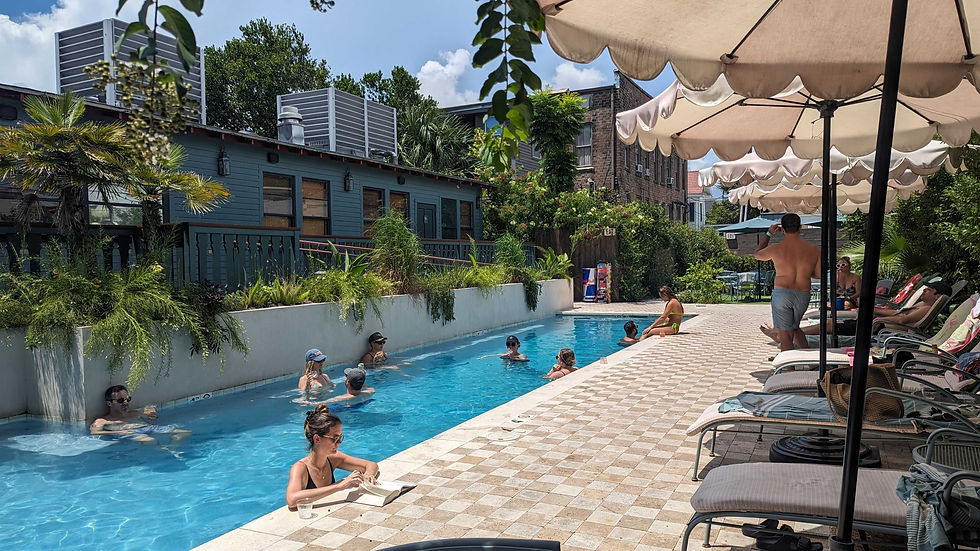 Chloe pool vibes are immaculate.