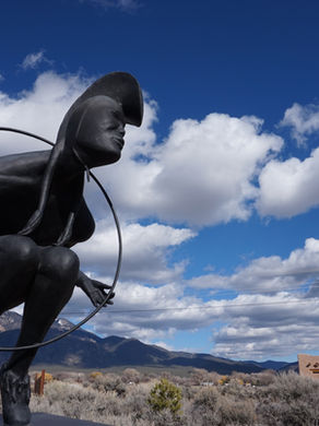 Taos is a restorative artist's destination in New Mexico