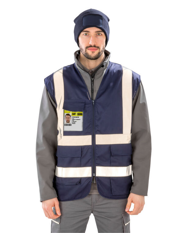 Thumbnail: WORK-GUARD by Result Heavy Duty Polycotton Security Vest