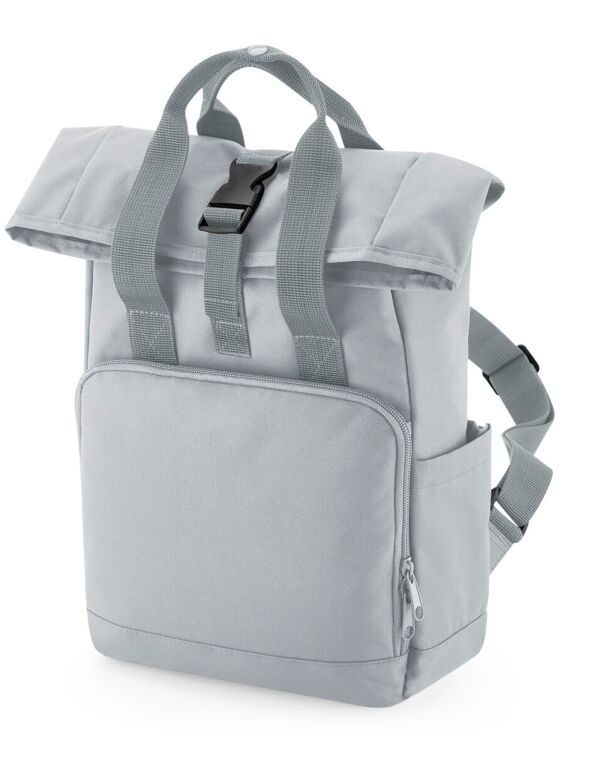 Thumbnail: Bagbase Recycled Mini Twin Handle Roll-Top Backpack