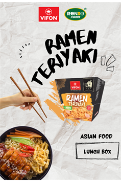 Miniature : VIFON Ramen Teriyaki – Nouilles instantanées au poulet