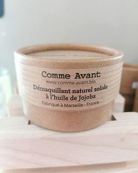 Démaquillant solide de la marque Comme avant