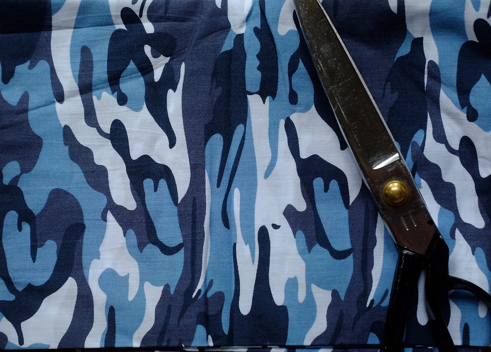camouflage Blue