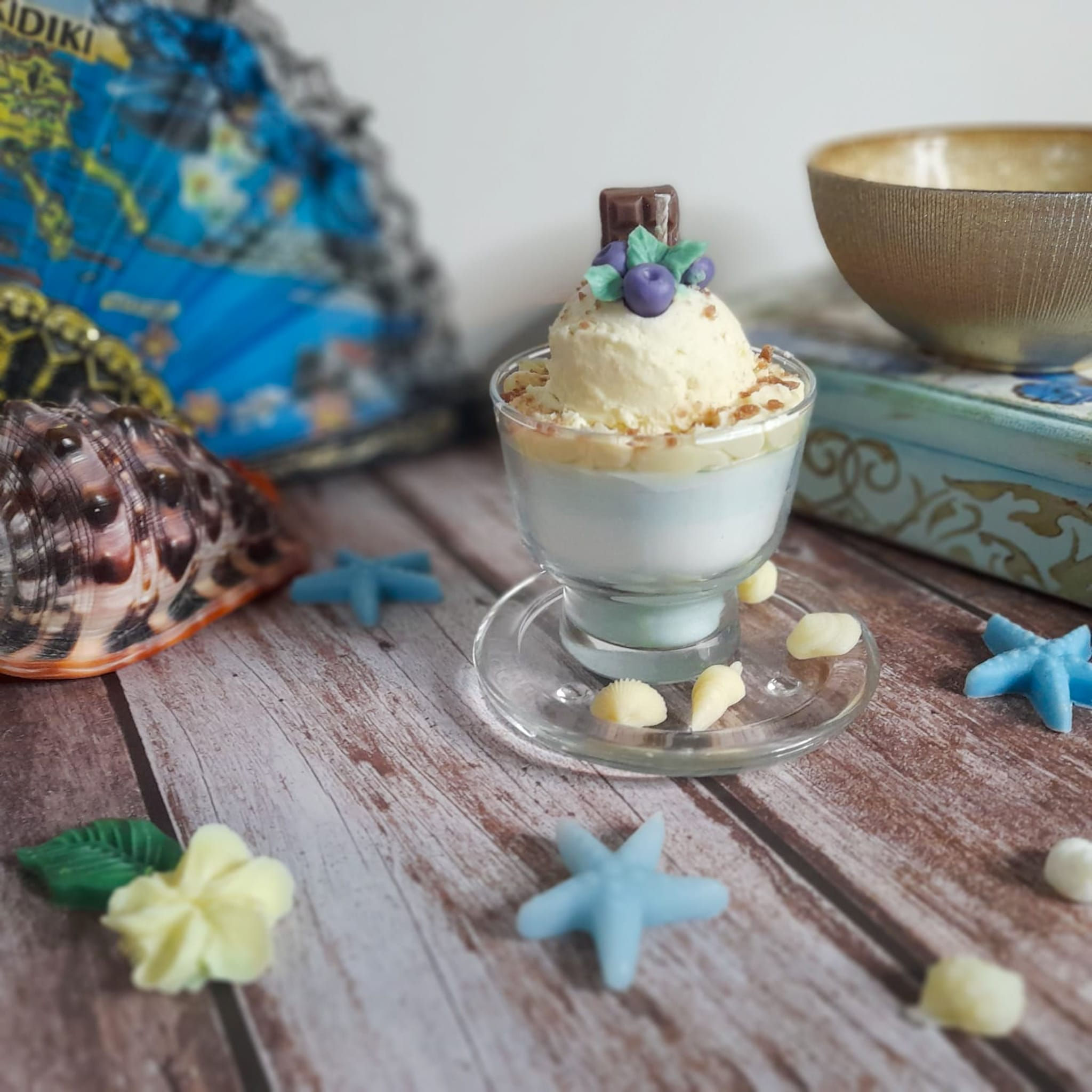 Ароматна свещ „Choco mint ice”