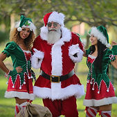 Père Noël, lutins et lutines