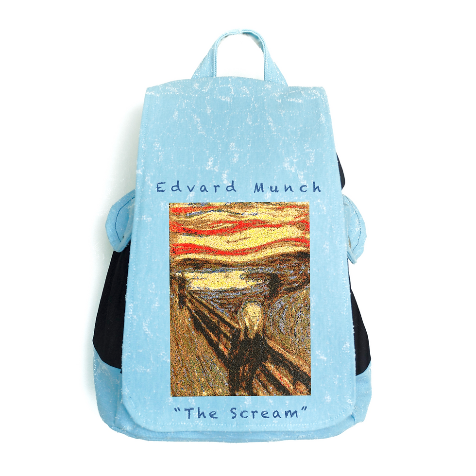Miniatura: TISSUS SACK ARTWORK "The Scream"