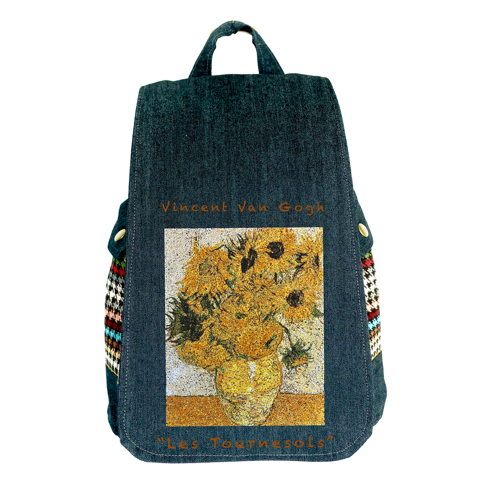 Miniatura: TISSUS SACK ARTWORK "Les Tournesols"