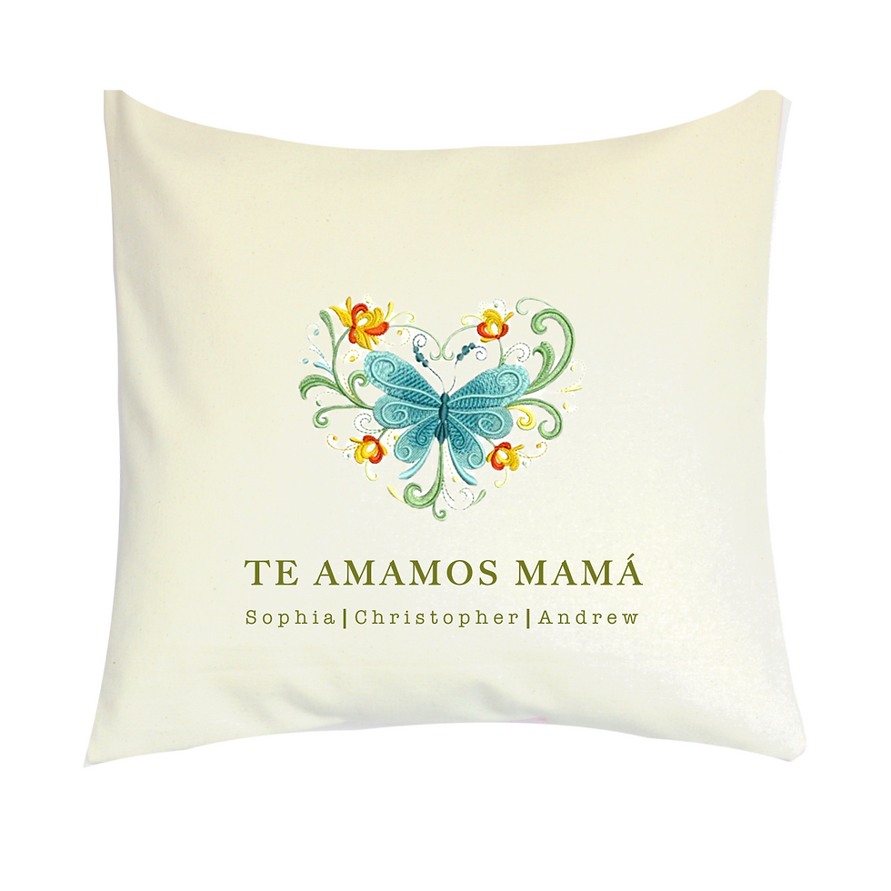 COJINES PERSONALIZADOS Butterfly Heart