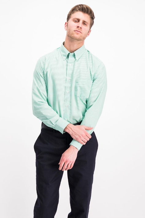 Miniatura: TC Camisa Ejecutiva Mil Rayas Cab.