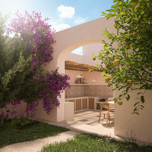 Courtyard in Daylight