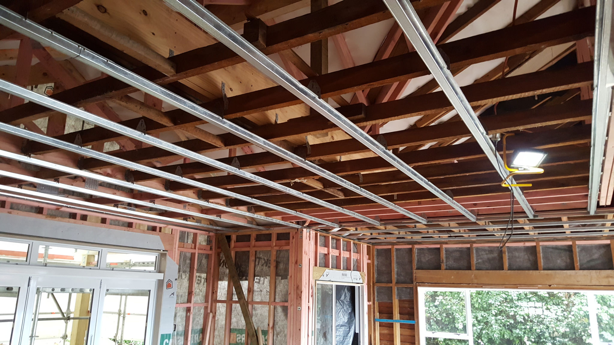 Ceiling Battens (supply and install) - 600mm centers