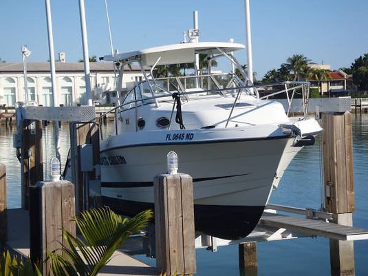 2002 HYDRASPORTS VECTOR 2800 WALKAROUND 