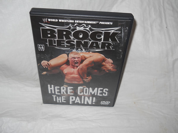 Brock Lesnar here comes the pain dvd oop