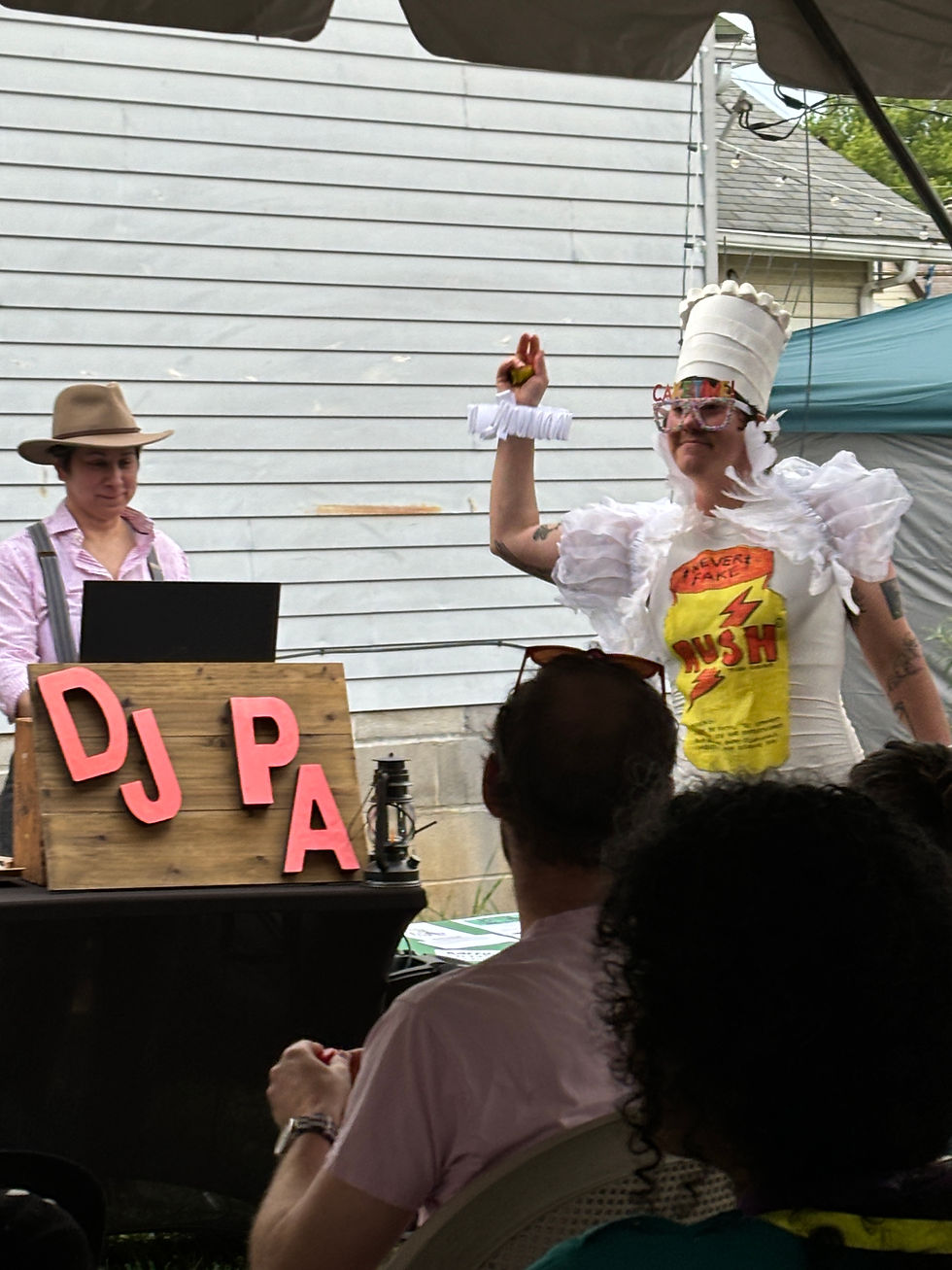 John Waters' Birthday Cake and DJ Pa