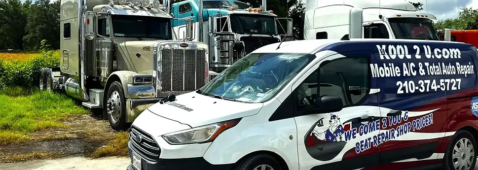 Mobile Fleet Service Semi Truck AC Repair Boerne