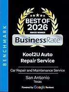 Google Benchmark Award Kool2U Auto Repair 2026