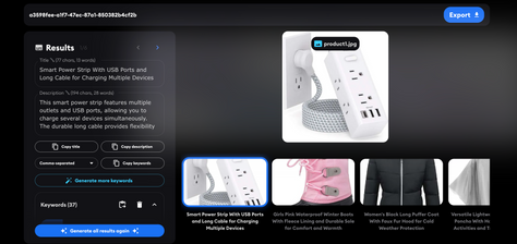 ShopTag.ai: AI Product Tagging and Categorization