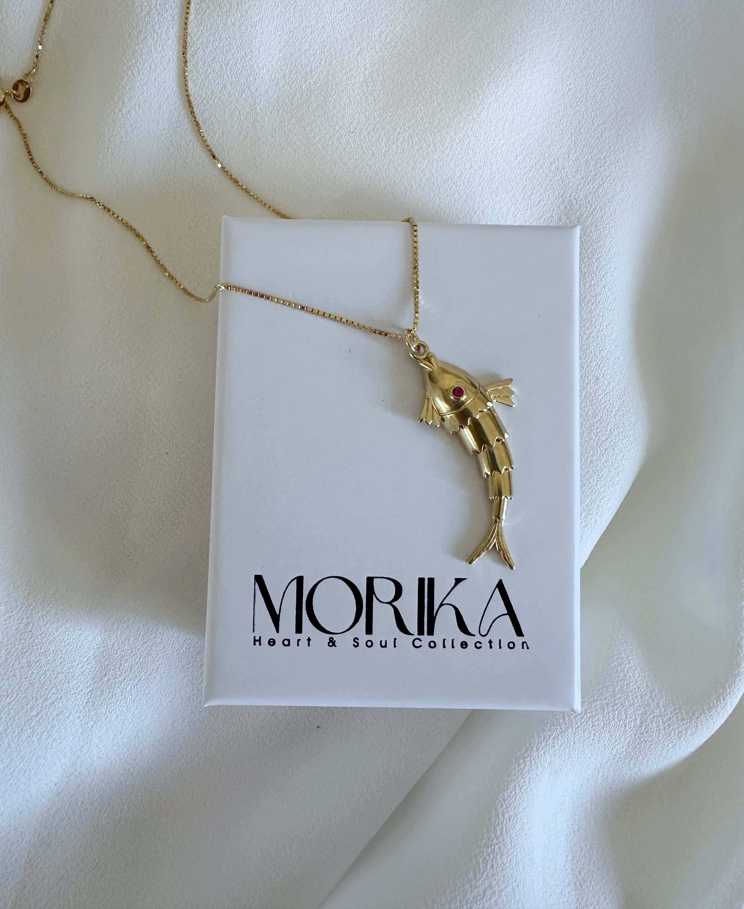 שרשרת דגים דגם גדול