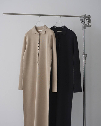 完売品】2026SS anuke knit polo onepiece 【公式通販】