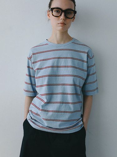 ETRÉ TOKYO リサイクルコットンボーダーTee | Fun Current