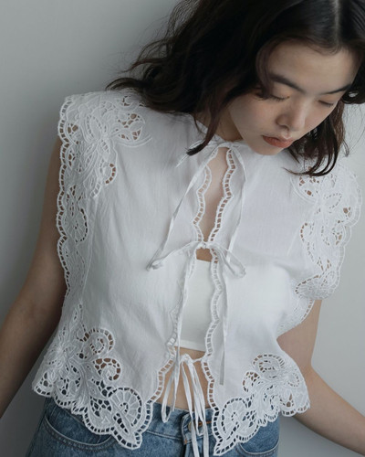 ànuke Cutwork Box Blouse | Fun Current