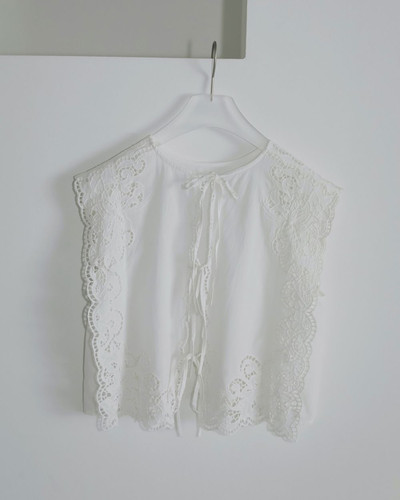 ànuke Cutwork Box Blouse | Fun Current