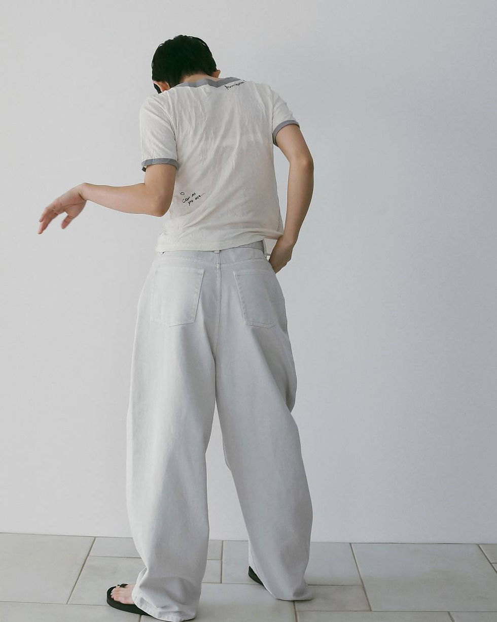 サムネイル： ànuke Wide Cocoon Denim